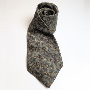 The Nature Conservancy 100% Silk Tie Poison Dart Frog Printed AOP Fun Unique